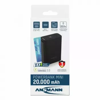 Draagbare batterij Ansmann PB222PD 20000 mAh