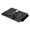 Durable 507158 MultiBag EFFECT hoes voor laptop / tablet 16,4″ (41,7 cm), vilt van gerecycled PET, met accessoire- en telefoonvak