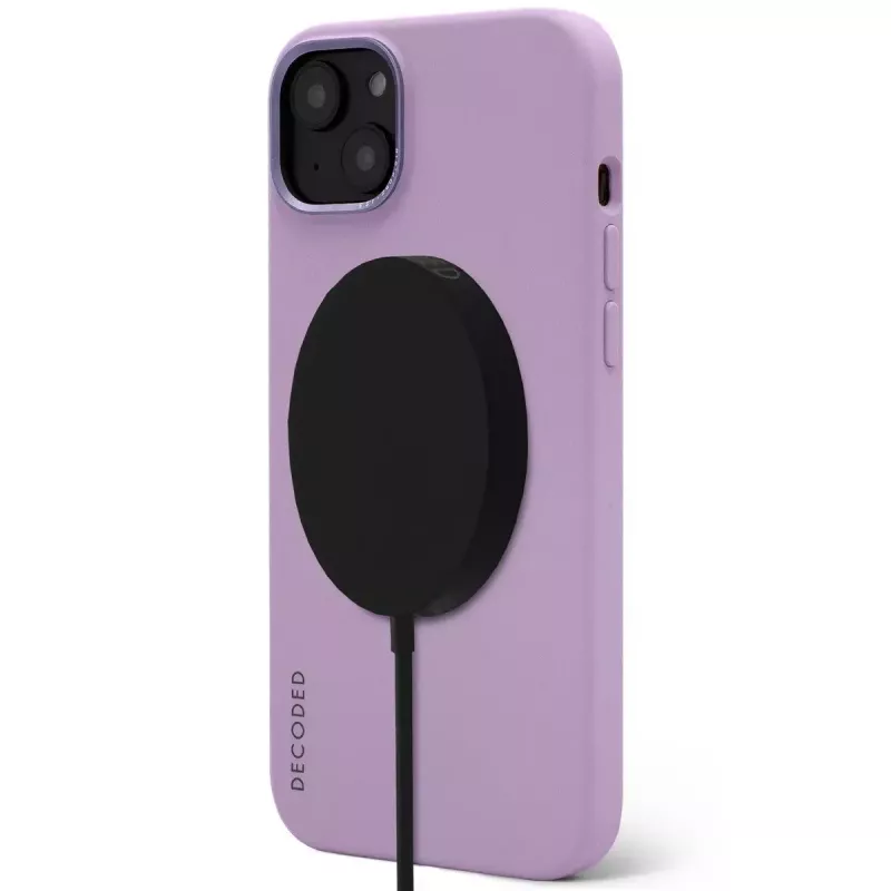 Achtercover Decoded iPhone 14 Plus lavendel 17 cm antimicrobieel