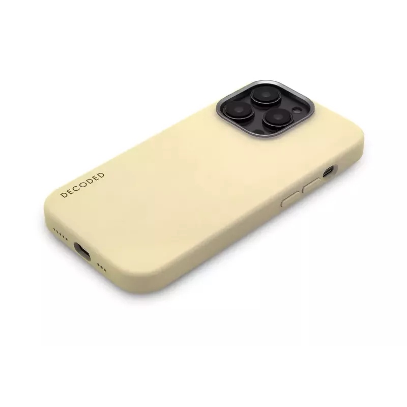 Hoes Decoded D23IPO14PMBCS9SN voor iPhone 14 Pro Max 17 cm geel