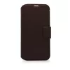 Wallet-hoes Decoded iPhone 14 Plus bruin 6,7 inch 3 kaartvakken