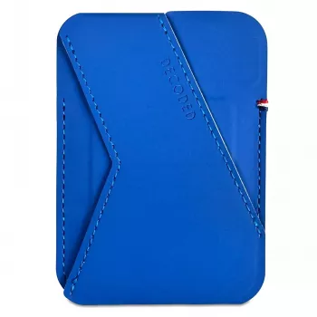 Decoded D24MSCS1GB Blue Silicone kaart-stand-wallet