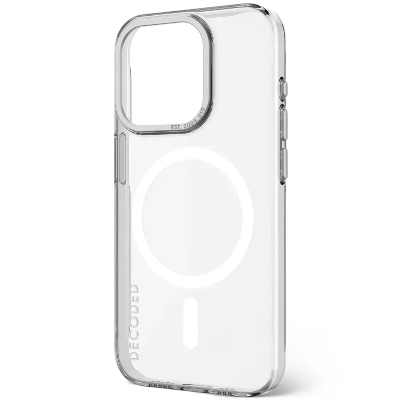Hoes Decoded D24IPO15PBCT2TT voor iPhone 15 Pro 15,5 cm transparant