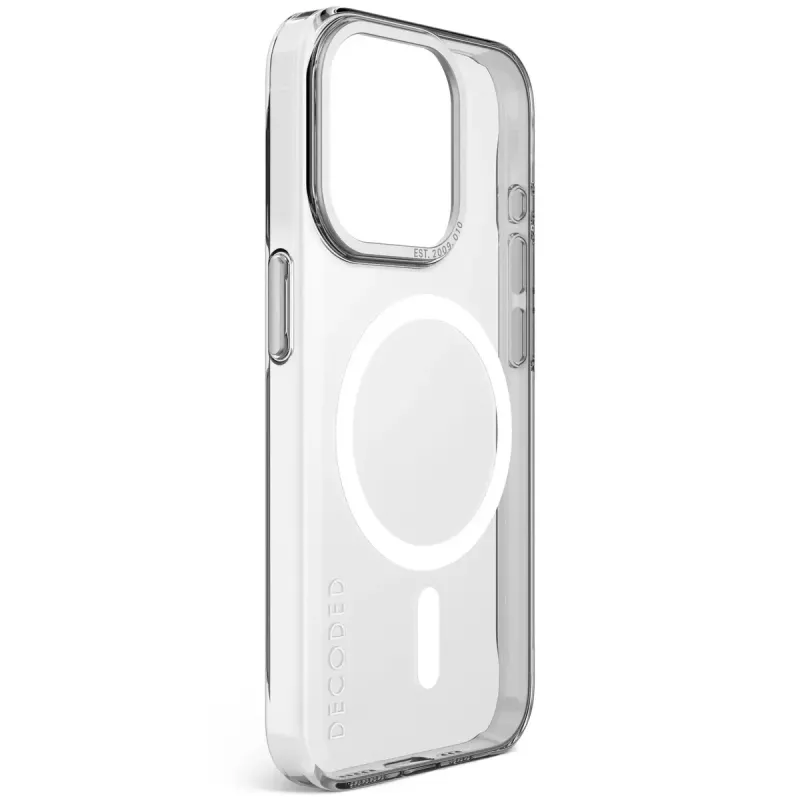 Hoes Decoded D24IPO15PBCT2TT voor iPhone 15 Pro 15,5 cm transparant