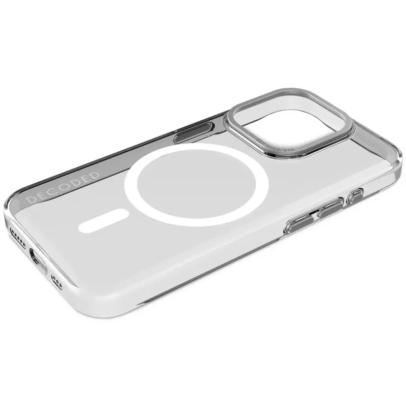 Hoes Decoded D24IPO15PBCT2TT voor iPhone 15 Pro 15,5 cm transparant
