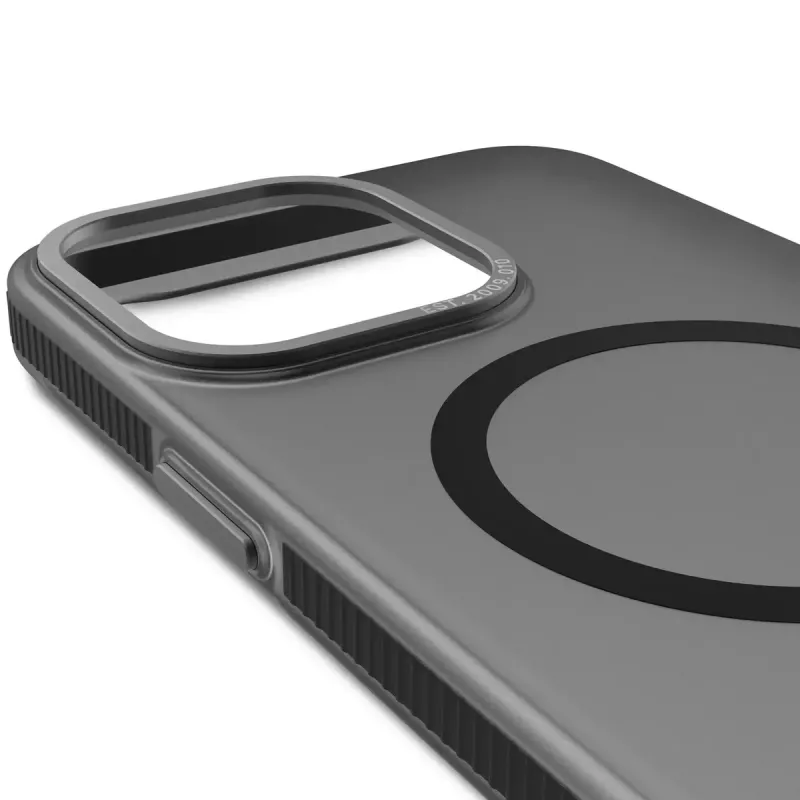 Hoes Decoded iPhone 15 Pro Max 17 cm zwart transparant