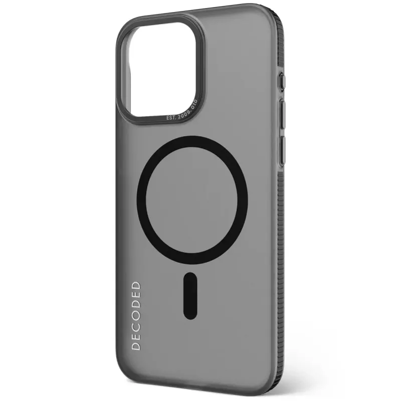 Hoes Decoded iPhone 15 Pro Max 17 cm zwart transparant