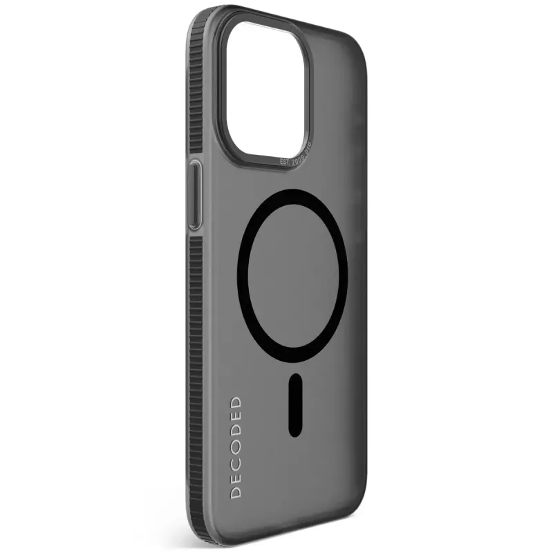 Hoes Decoded iPhone 15 Pro Max 17 cm zwart transparant