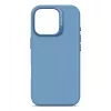 Decoded D25IPO16PBCS9AE antimicrobiële siliconen achterkant voor iPhone 16 Pro, lichtblauw