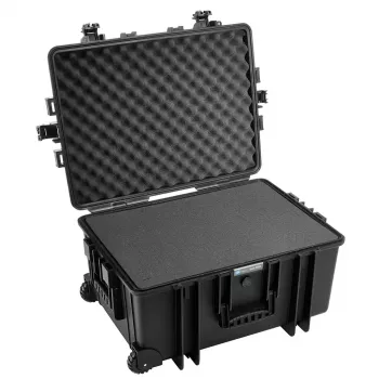 Trolley B&W 6800/B/SI polypropyleen zwart 8,12 kg