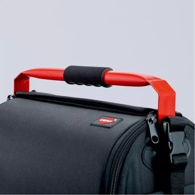 Gereedschapstas Knipex 00 21 08 LE zwart rood polyester