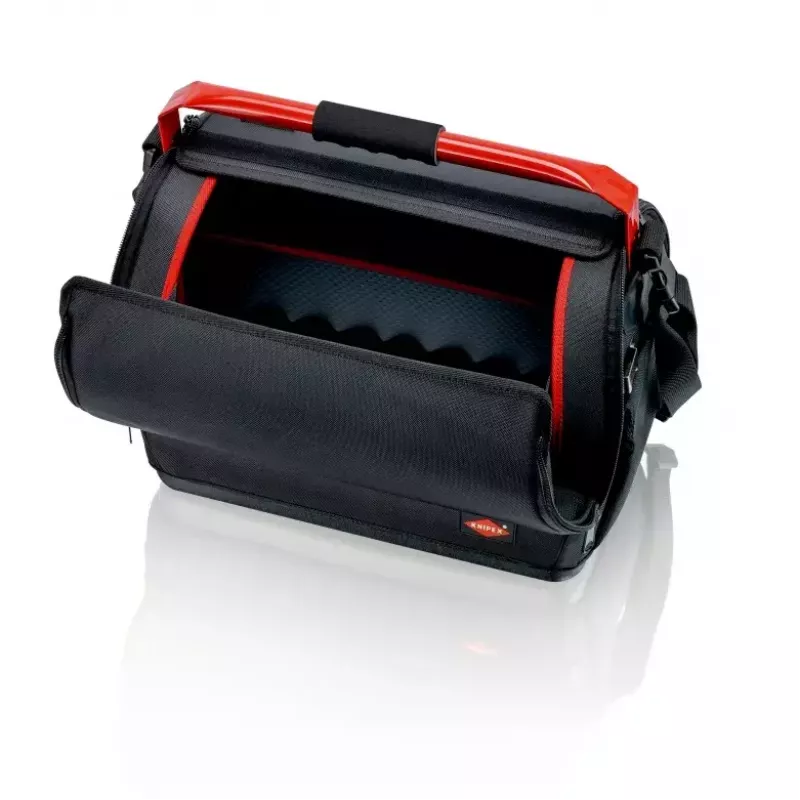 Gereedschapstas Knipex 00 21 08 LE zwart rood polyester