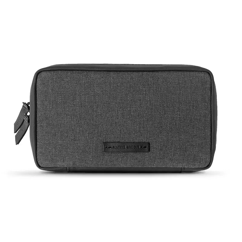 Pouch Native Union Stow grijs nylon polyester 200x115x55mm