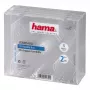 CD dubbel jewelcase Hama 44752 verpakking met 5 voor 2 discs transparant