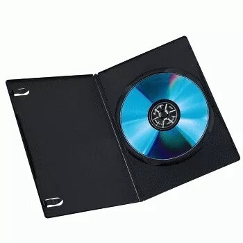 DVD slim box Hama 51181 zwart 1 disc