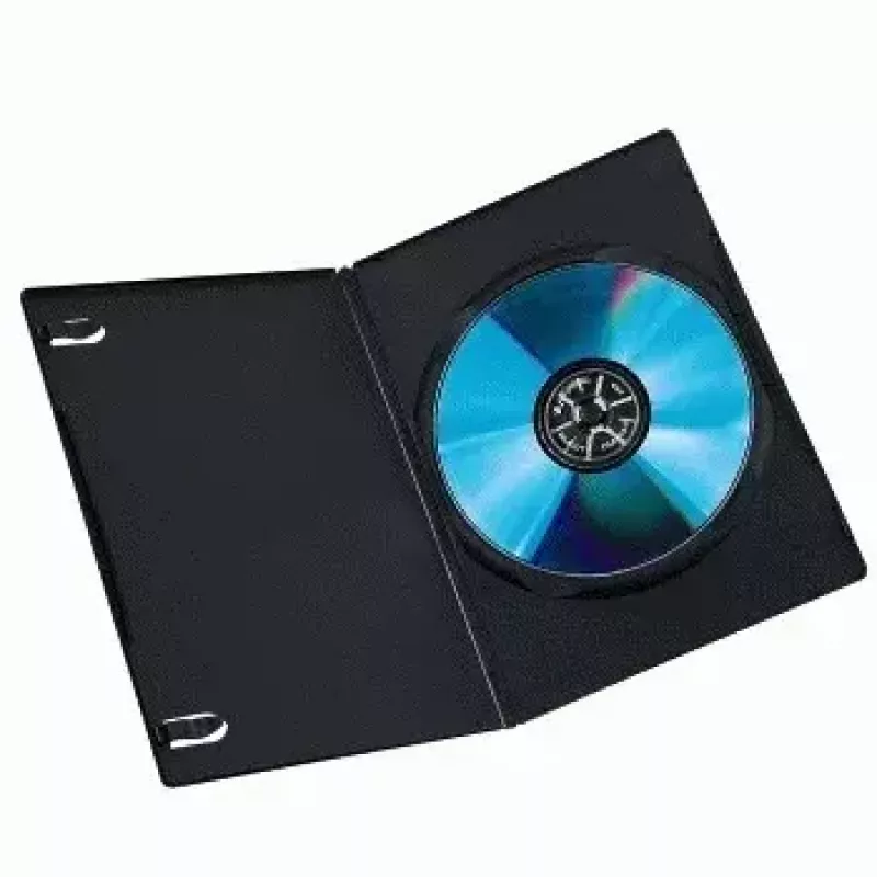 DVD slim box Hama 51182 zwart 1 disc