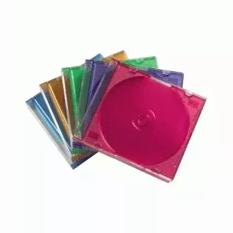 Hama CD slim box 25-pack, gekleurd 1 discs meerkleurig