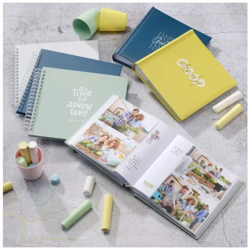 Hama Good Things fotoalbum geel 200 bladen 10 x 15 boekbinding