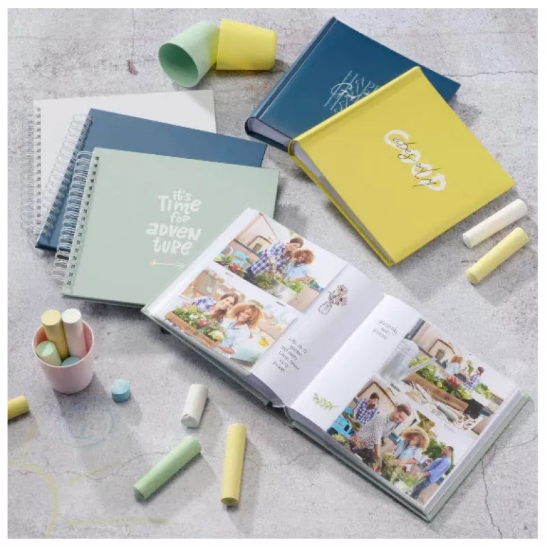 Hama Good Things fotoalbum blauw 200 bladen 10 x 15 boekbinding