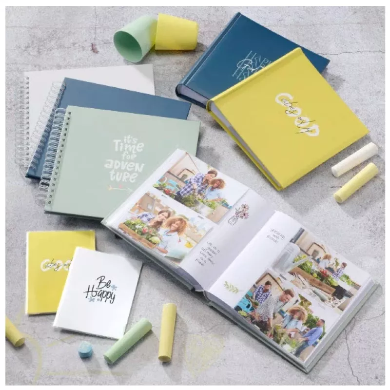 Hama Good Things fotoalbum blauw 200 bladen 10 x 15 boekbinding