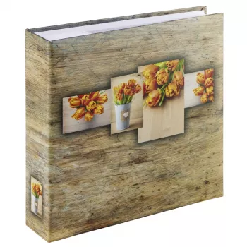 Hama Rustico fotoalbum oranje 100 blad 10 x 15