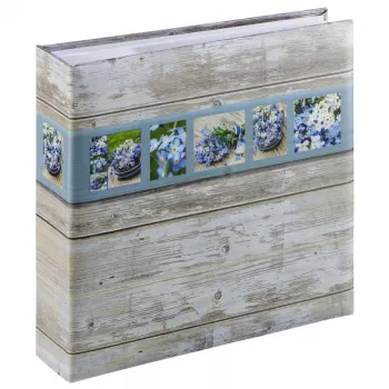 Hama Rustico fotoalbum blauw, wit 100 blad 10 x 15