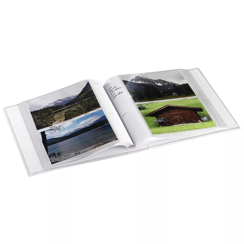 Hama Rustico fotoalbum blauw, wit 100 blad 10 x 15