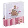 Hama Moni fotoalbum roze, wit 200 blad 10 x 15