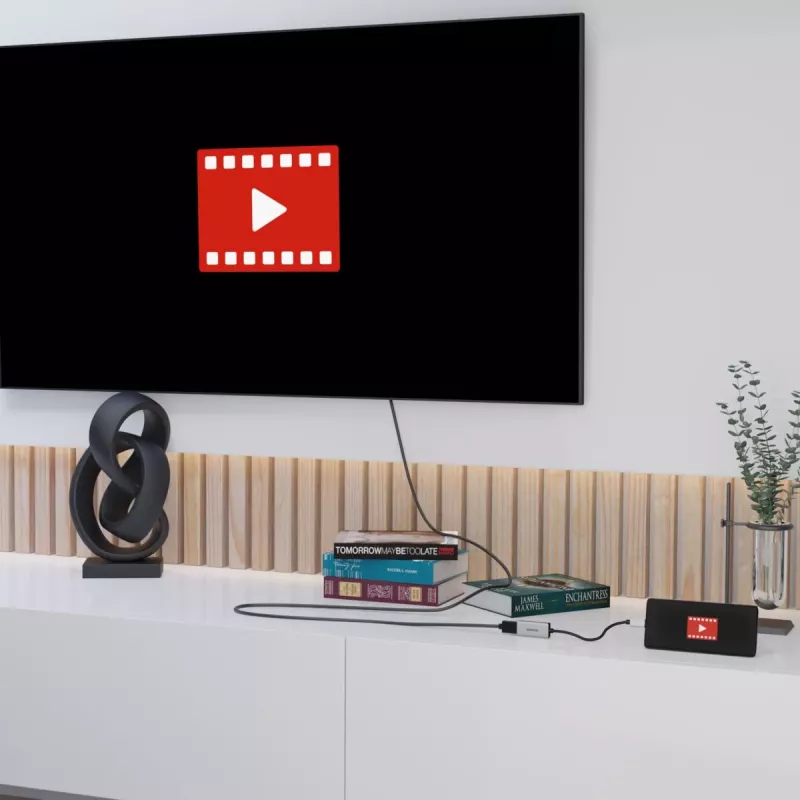 Videoadapterkabel USB Type-C HDMI Marmitek 08369