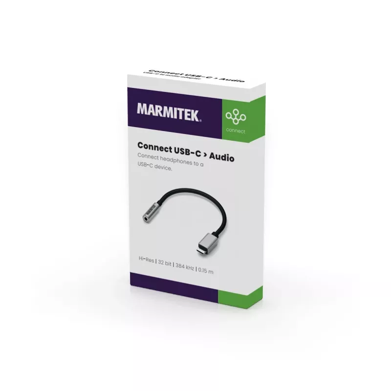 Marmitek Connect USB-C > Audio 8374 adapter voor audi apparaten