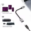 USB-kabel Marmitek 08375 0,15 m USB 3.2 Gen 1 USB-C USB-A zwart zilver