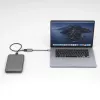USB-kabel Marmitek 08375 0,15 m USB 3.2 Gen 1 USB-C USB-A zwart zilver