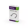 USB-kabel Marmitek 08375 0,15 m USB 3.2 Gen 1 USB-C USB-A zwart zilver