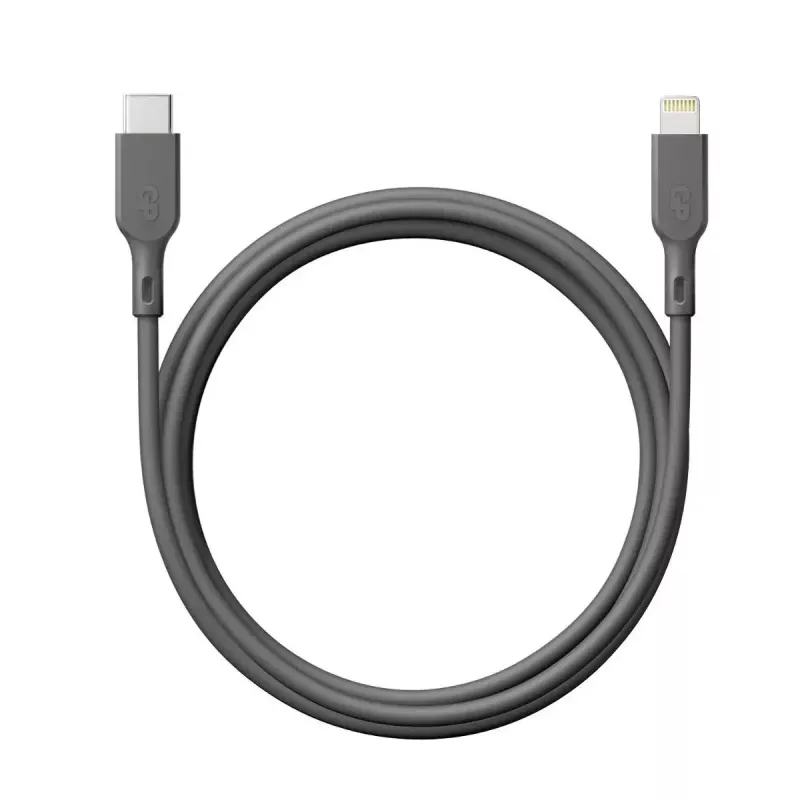 Kabel GP Batterien CL1P 1m grijs Lightning USB C