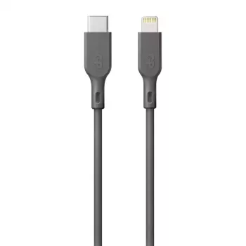Kabel GP Batterien CL1P 1m grijs Lightning USB C