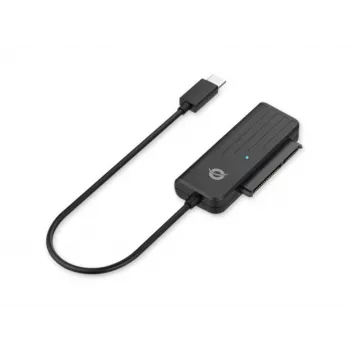 Conceptronic ABBY USB-C naar SATA-adapter, zwart, China, 32 mm, 12 mm, 65 mm, 22 g