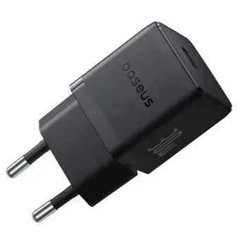 Oplader Baseus Palm Universal zwart AC, 30 W, USB-C PD, binnen, universele compatibiliteit
