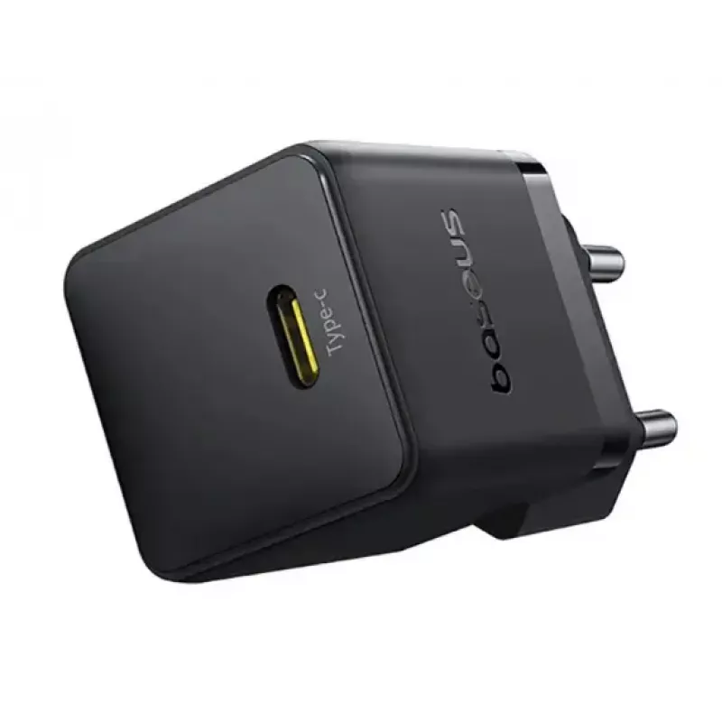 Oplader Baseus Palm Universal zwart AC, 30 W, USB-C PD, binnen, universele compatibiliteit