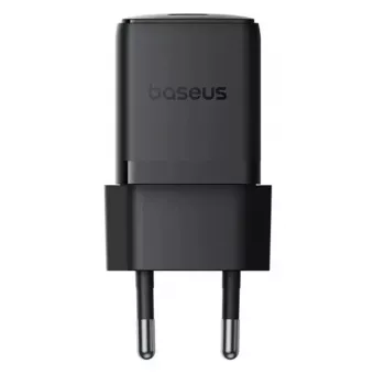 Oplader Baseus Palm Universal zwart AC, 30 W, USB-C PD, binnen, universele compatibiliteit