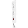 Verlengsnoer REV 14612113 2,4 m 6 AC-uitgangen voor binnen wit