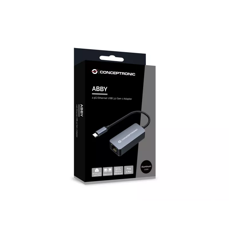 Conceptronic ABBY12GC netwerkkaart Ethernet 2500 Mbit/s