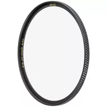 Ultraviolet (UV)-camerafilter B+W BASIC 010 5,2 cm zwart