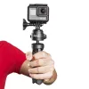 Statief Mantona 21406 smartphone digitale camera 3 poten zwart grijs