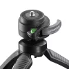 Statief Mantona 21406 smartphone digitale camera 3 poten zwart grijs