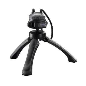 Statief Mantona 21406 smartphone digitale camera 3 poten zwart grijs