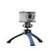 Statief Mantona 21405 smartphone digitale camera 3 poten zwart blauw