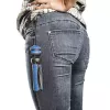 Statief Mantona 21405 smartphone digitale camera 3 poten zwart blauw