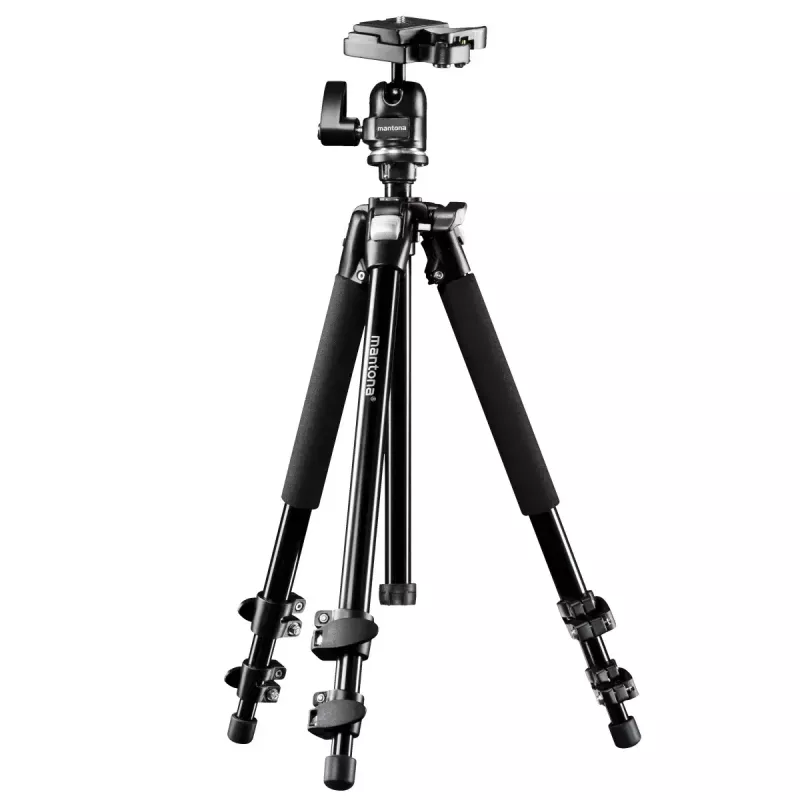 Statief Mantona Scout MAX voor digitale/filmcamera's zwart