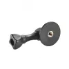 Statiefadapterhouder Cullman Cross CX125, 1/4 inch schroefdraad, voor GoPro, zwart, 20 g