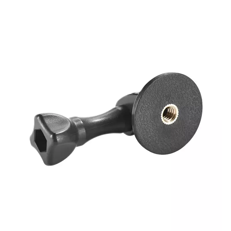 Statiefadapterhouder Cullman Cross CX125, 1/4 inch schroefdraad, voor GoPro, zwart, 20 g